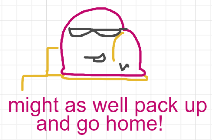 A panel from Running Duos, episode four of the Board Boards object show by Furretwalk/WalkingFurret.